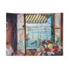 bwWindow Venice Wall Tapestry Vintage Oil Painting Bedroom Dormitory Decorative Tapestry; 29x39 inch