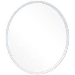 24" LED Illuminated Light Wall Mount Bathroom Round Mirror
