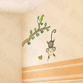 Monkey Land - Wall Decals Stickers Appliques Home Decor