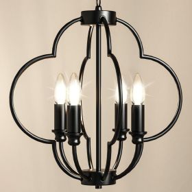 cFarmhouse Oval Candle Chandelier Light, Ceiling Light, Pendant Lamp for Living Room, Dining Room, Hallway