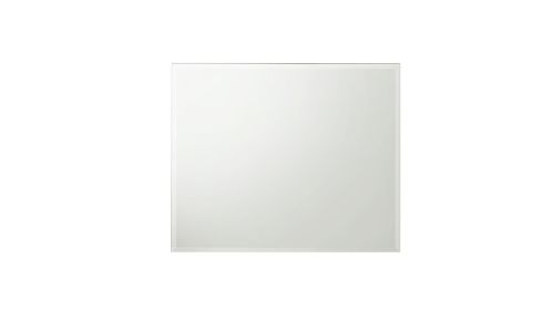 Olivia Contemporary Style Mirror Made with Wood in White
