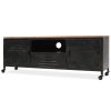 TV Cabinet 47.2"x11.8"x16.9" Black