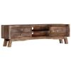 TV Cabinet 55.1"x11.8"x15.7" Solid Mango Wood