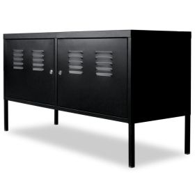 TV Stand 46.5"x15.7"x23.6" Black