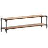 TV Stand 59.1"x11.8"x15.7" Solid Wood Acacia