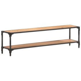 TV Stand 59.1"x11.8"x15.7" Solid Wood Acacia