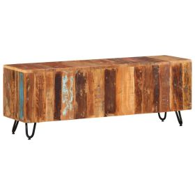 TV Cabinet 43.3"x11.8"x15.7" Solid Reclaimed Wood