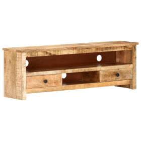 TV Cabinet 47.2"x11.8"x15.7" Rough Mango Wood
