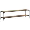TV Cabinet 59.1"x11.8"x15.7" Solid Reclaimed Wood