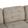 82.6" L-shape Sofa Bed Pull-out Sleeper Sofa with Wheels, USB Ports, Power Sockets for Living Room (SG001230AA), Khaki