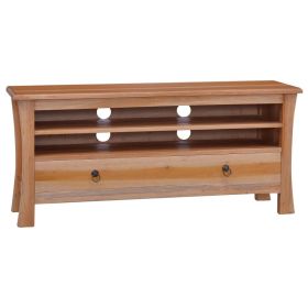 TV Stand 39.4"x11.8"x17.7" Solid Wood Mahogany
