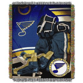 Blues OFFICIAL NHL "Vintage" 48"x 60" Woven Tapestry Throw