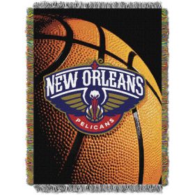 Pelicans OFFICIAL NBA "Photo Real" 48"x 60" Woven Tapestry Throw