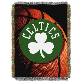 Celtics OFFICIAL NBA "Photo Real" 48"x 60" Woven Tapestry Throw