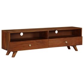 TV Stand Solid Wood Reclaimed 55.1"x11.8"x15.7"