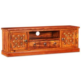 TV Stand Solid Sheesham Wood 47.2"x11.8"x15.7"