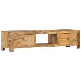 TV Stand 55.1"x11.8"x12.6" Solid Wood Mango