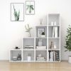 4 Piece TV Cabinet Set White Engineered Wood