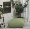Kasper Water Resistant 6'x3' Lounger Bean Bag, Green