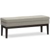 Carlson - Ottoman Bench - Greige