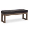 Milltown - Large Ottoman Bench - Tanners Brown