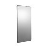 Square Wall Mounted Mirror 30" x 48" Mirror with Aluminium Alloy Frame