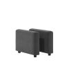 Armrests Module for Modular Sectional Sofa,Left and Right Armrests,Chenille,Minimalist Style,2 Colors