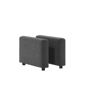 Armrests Module for Modular Sectional Sofa,Left and Right Armrests,Chenille,Minimalist Style,2 Colors