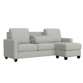 Wallace & Bay Drason Gray Reconfigurable Sectional