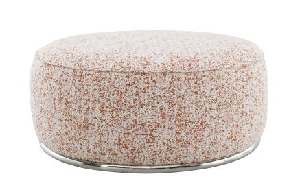 Sahara Pattern Fabric Ottoman