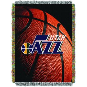 Jazz OFFICIAL NBA "Photo Real" 48"x 60" Woven Tapestry Throw