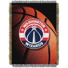 Wizards OFFICIAL NBA "Photo Real" 48"x 60" Woven Tapestry Throw