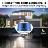 VEVOR LED Barn Light, 100W 11000LM, Ultra Brightness 6000K Daylight, Dusk to Dawn Area Lights, Outdoor Security Flood Lighting