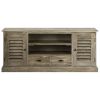 TV Stand Solid Mindi Wood 57.1"x13.8"x23.6"