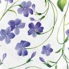 Purple Flowers - Large Wall Decals Stickers Appliques Home Decor