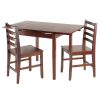 Pulman 3-Pc Set Extension Table w/ 2 Ladder Back Chairs