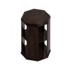 l31.5 "Octagonal Black Walnut Rubber wood Set of Two Coffee Table, Coffee Table, Living Room Bedroom(Set of Two Pieces)