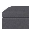 Owen - Coffee Table Storage Ottoman - Slate Grey