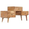 TV Stand 42.5"x11.8"x19.3" Solid Wood Acacia