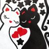 Sweet Cats - Large Wall Decals Stickers Appliques Home Decor