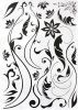 Vine Frame - G - Large Wall Decals Stickers Appliques Home Decor
