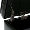 Cosmopolitan - Storage Ottoman Bench with Open Bottom - Midnight Black