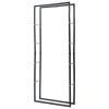 Firewood Rack Black 31.5"x9.8"x78.7" Steel