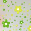 Green Floral Design - Large Wall Decals Stickers Appliques Home Decor
