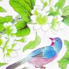 Bird In Leaf L - Large Wall Decals Stickers Appliques Home Decor