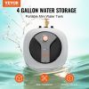 VEVOR Electric Mini-Tank Water Heater 4-Gallon Tank, 1440W Hot Water Boiler Storage, Safety Temperature Pressure Valve Easy Install