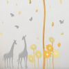 Flowers & Deers - Large Wall Decals Stickers Appliques Home Decor