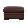 Dillon Leather Ottoman