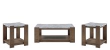 Libby - 3 Piece Table Set - Brown