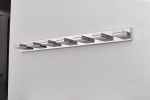 Modern Chrome LED Vanity Light, 7-Lights Wall Sconce for Bathroom and Mirror, Sleek Minimalist Design, Energy-Efficient, Easy to Install